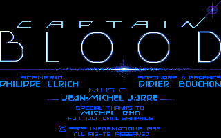 Captain Blood screenshot 3 for Atari ST